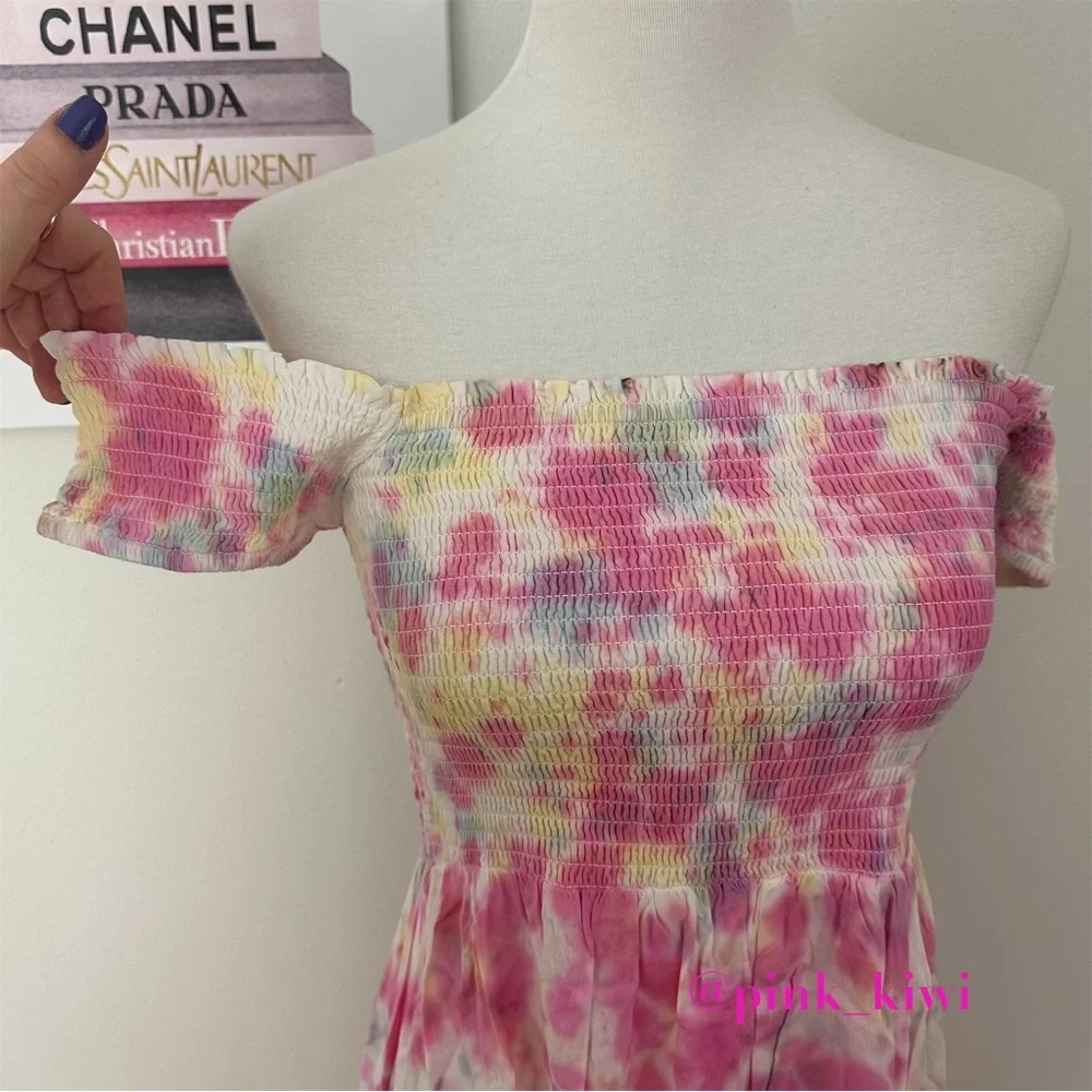 ⬇️REDUCED❗️Area Stars Kaia Tie Dye Smock Maxi Dress - Picture 5 of 17